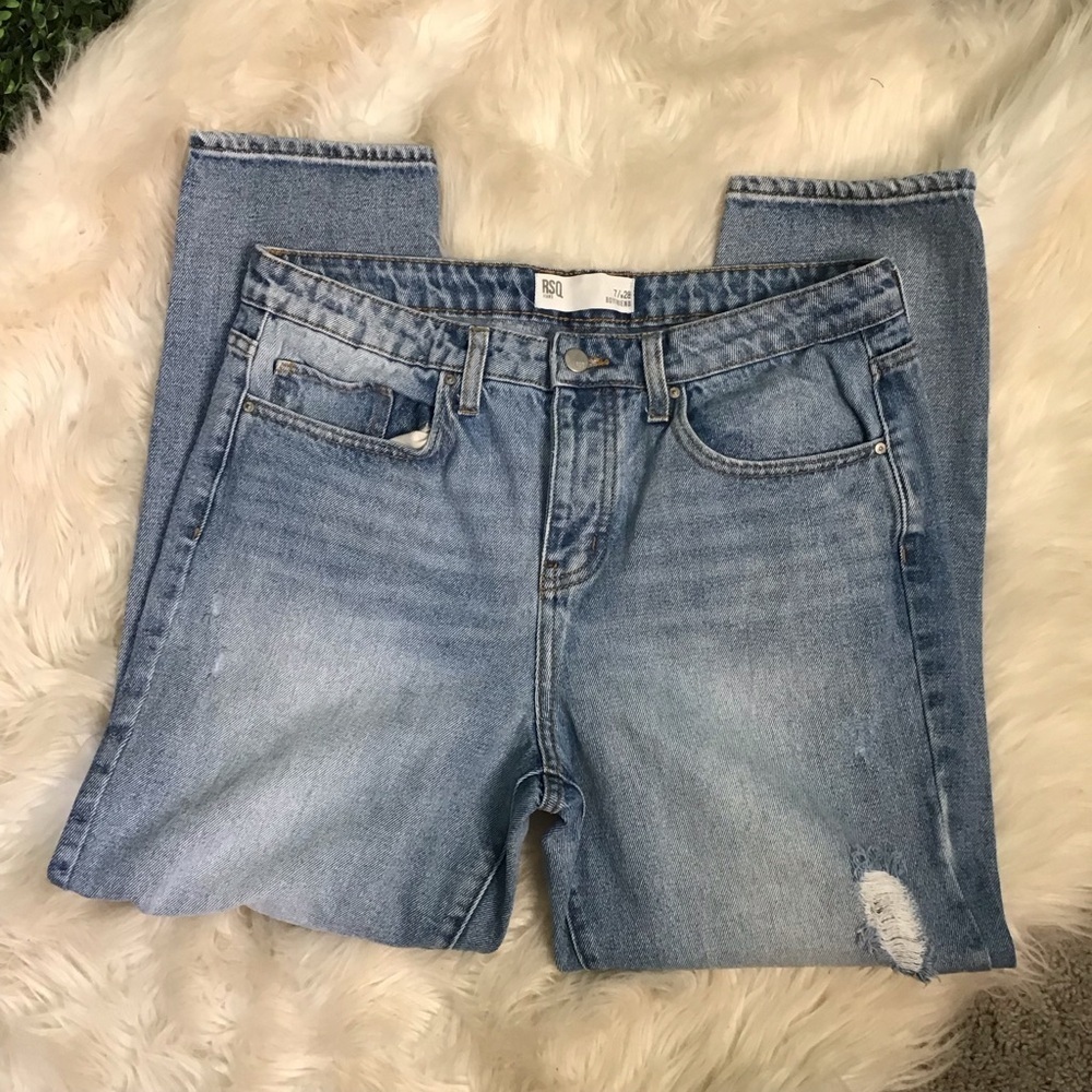 Nwot Light wash RSQ boyfriend jeans nwot